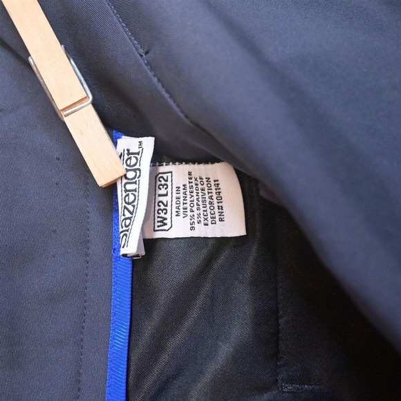 Slazenger 32 x 32 Gray‎ Stretch Tech Straight Dress Pants - Picture 2 of 3